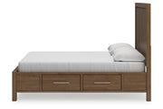 Cabalynn Light Brown Panel Storage Bedroom Set from Ashley - DMV Furniture