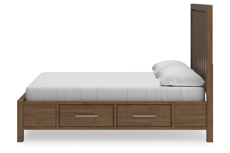 Cabalynn Light Brown Panel Storage Bedroom Set from Ashley - DMV Furniture