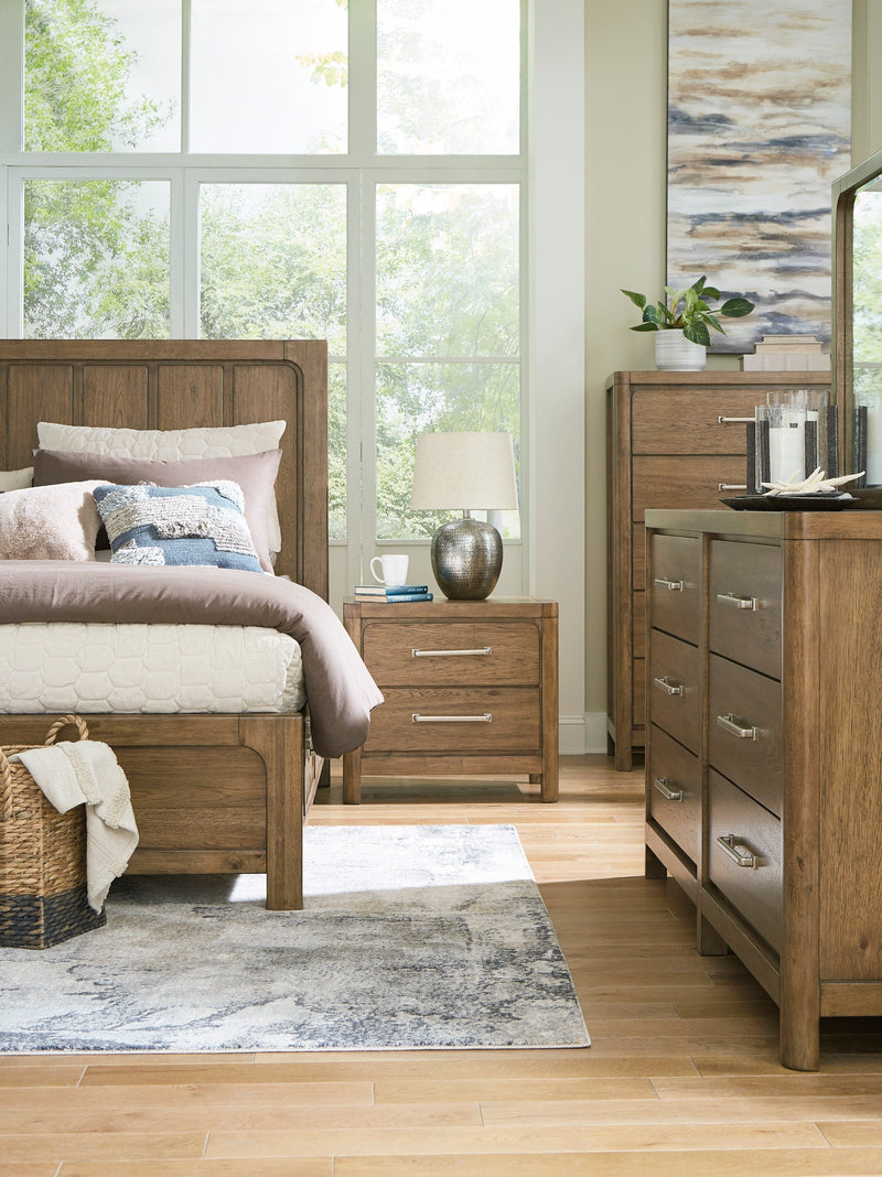 Cabalynn Light Brown Panel Storage Bedroom Set from Ashley - DMV Furniture