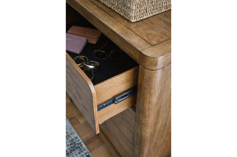 Cabalynn Light Brown Dresser and Mirror -  Ashley - DMV Furniture