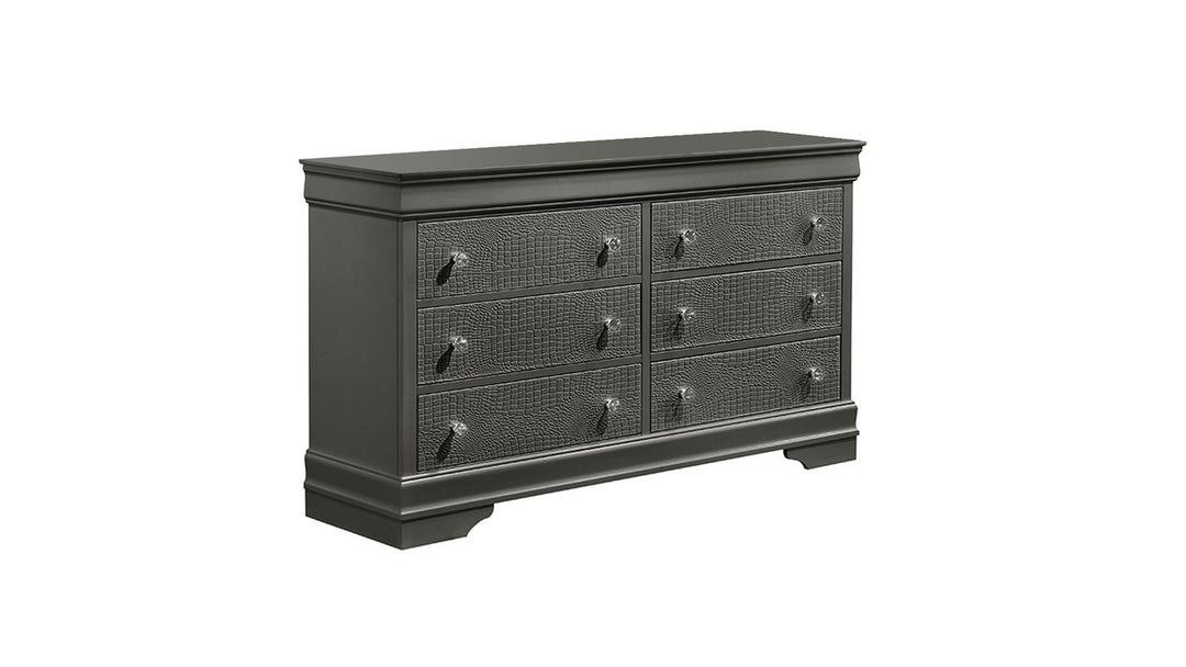 Blaze Bedroom Set Collection In Gray