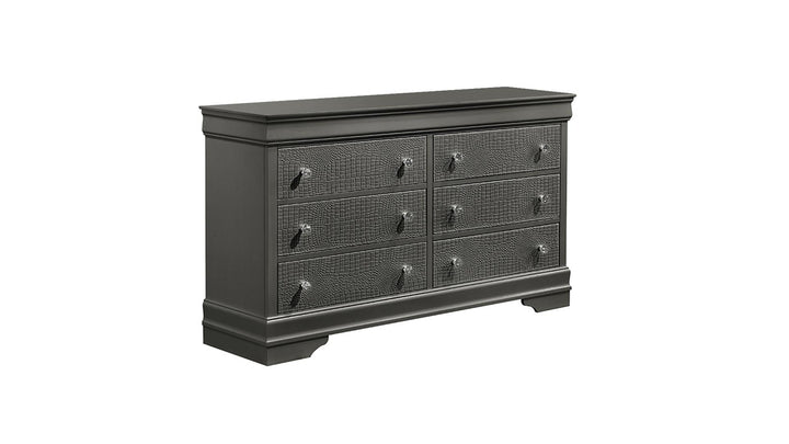 Blaze Bedroom Set Collection In Gray