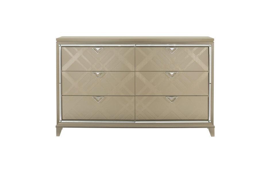 Bijou Bedroom Set In Champagne | Homelegance