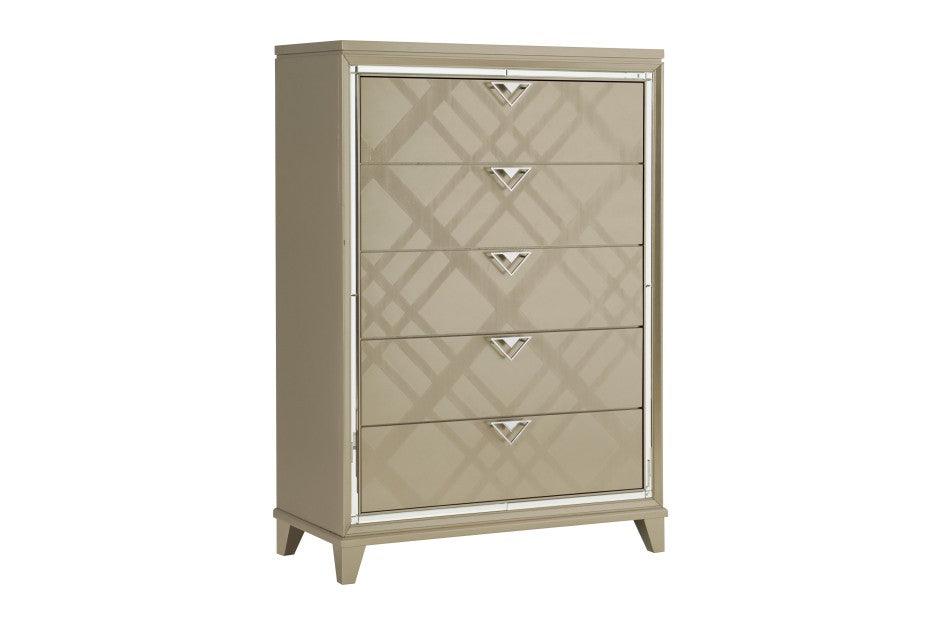 Bijou Bedroom Set In Champagne | Homelegance