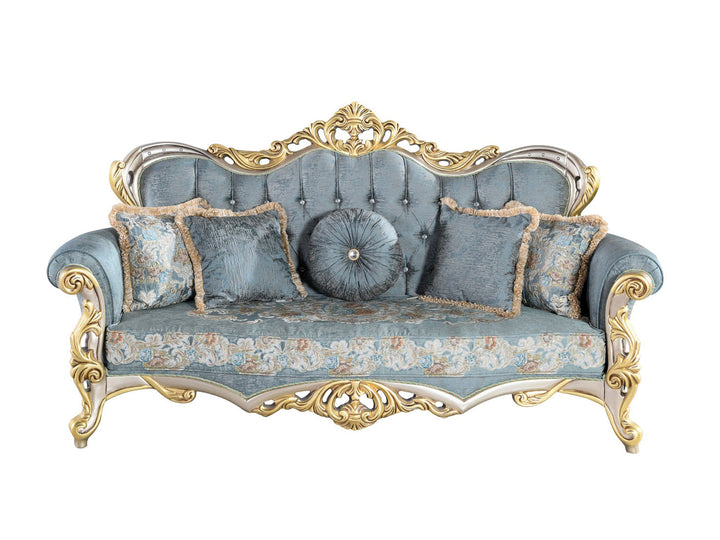 Buse 90" Wide Tufted Traditional Sofa