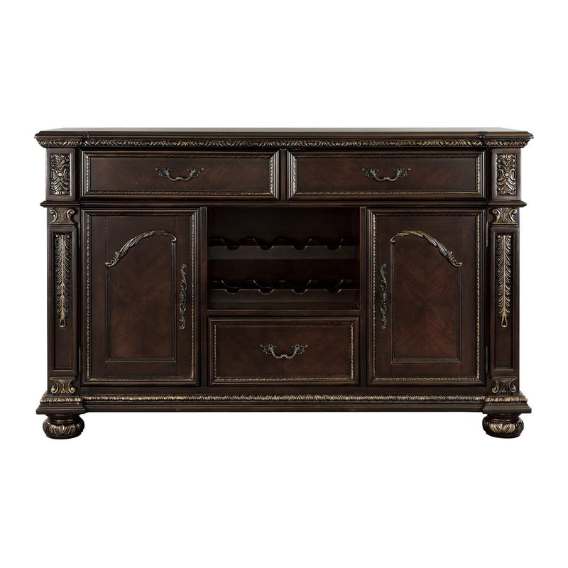 Catalonia Server In Dark Cherry | Homelegance
