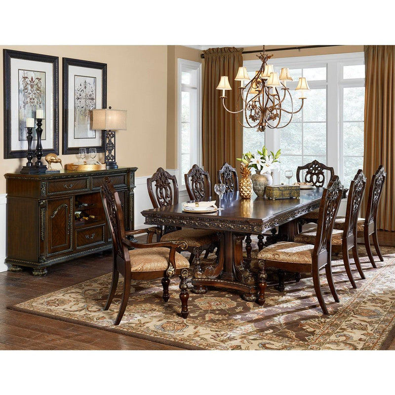 Catalonia Server In Dark Cherry | Homelegance
