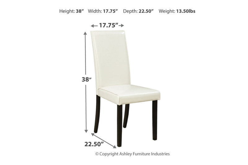 Kimonte Multi Dining Table and 4 Chairs -  Ashley - DMV Furniture