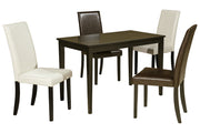 Kimonte Multi Dining Table and 4 Chairs -  Ashley - DMV Furniture