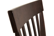 Hammis Dark Brown Dining Table and 4 Chairs -  Ashley - DMV Furniture