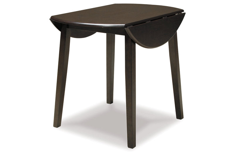Hammis Dark Brown Dining Table and 4 Chairs -  Ashley - DMV Furniture