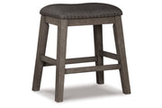 Caitbrook Gray Counter Height Dining Table and 4 Barstools -  Ashley - DMV Furniture