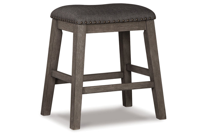 Caitbrook Gray Counter Height Dining Table and 4 Barstools -  Ashley - DMV Furniture