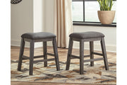 Caitbrook Gray Counter Height Dining Table and 4 Barstools -  Ashley - DMV Furniture