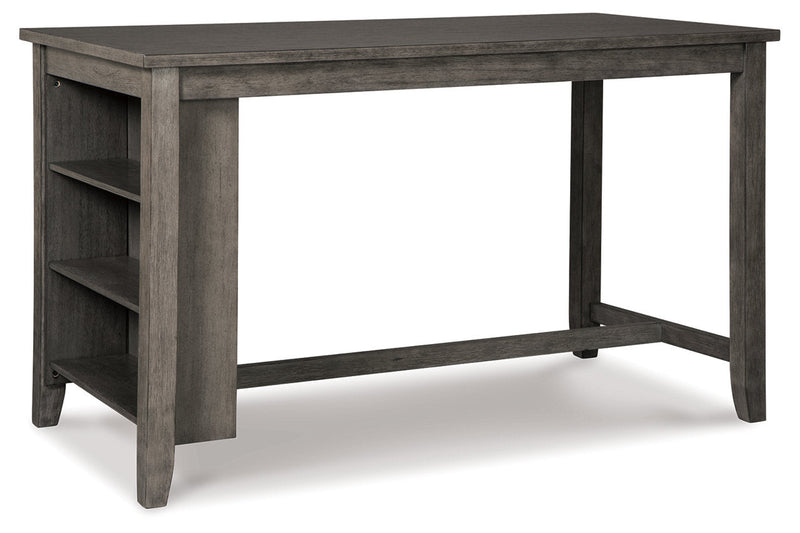 Caitbrook Gray Counter Height Dining Table and 4 Barstools -  Ashley - DMV Furniture