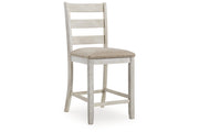 Skempton Two-tone Counter Height Dining Table and 6 Barstools -  Ashley - DMV Furniture