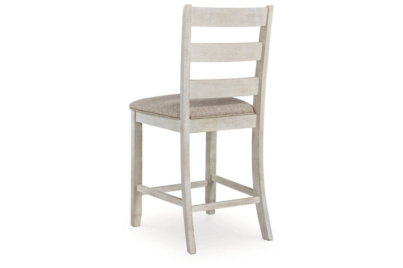 Skempton Two-tone Counter Height Dining Table and 6 Barstools -  Ashley - DMV Furniture
