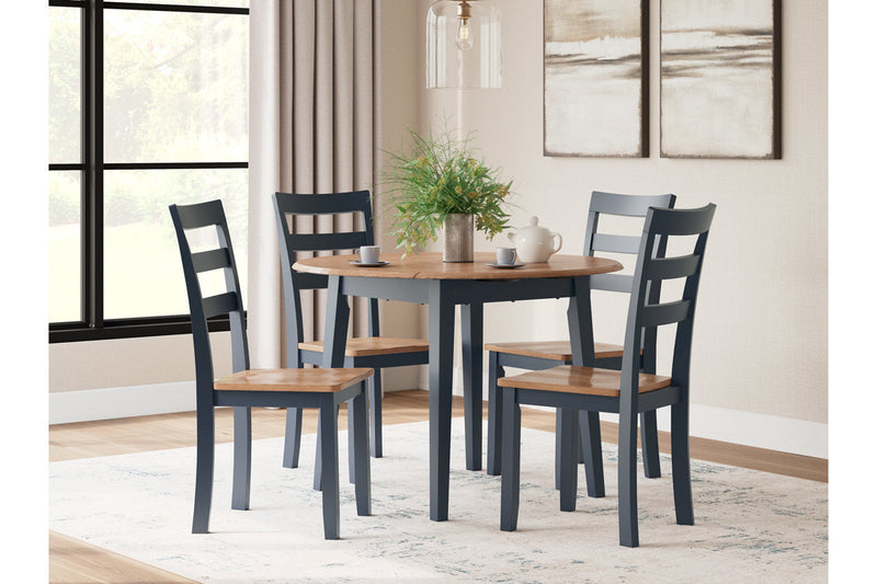 Gesthaven  Dining Table and 4 Chairs -  Ashley - DMV Furniture
