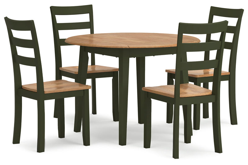 Gesthaven  Dining Table and 4 Chairs -  Ashley - DMV Furniture