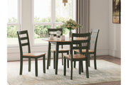 Gesthaven  Dining Table and 4 Chairs -  Ashley - DMV Furniture