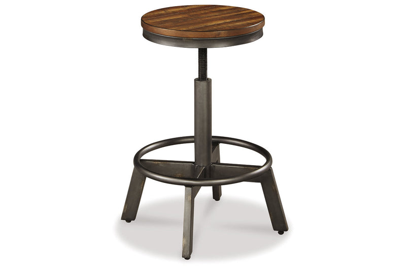 Torjin Brown/Gray Counter Height Dining Table and 2 Barstools -  Ashley - DMV Furniture
