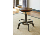 Torjin Brown/Gray Counter Height Dining Table and 2 Barstools -  Ashley - DMV Furniture