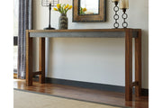 Torjin Brown/Gray Counter Height Dining Table and 2 Barstools -  Ashley - DMV Furniture