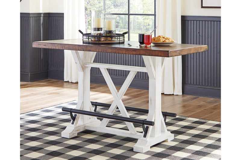 Valebeck Multi Counter Height Table and 4 Stools -  Ashley - DMV Furniture