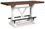 Valebeck Counter Height Dining Table and 4 Barstools from Ashley - DMV Furniture