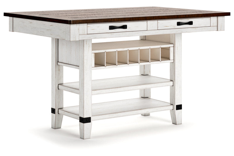 Valebeck Multi Counter Height Dining Table and 4 Barstools -  Ashley - DMV Furniture