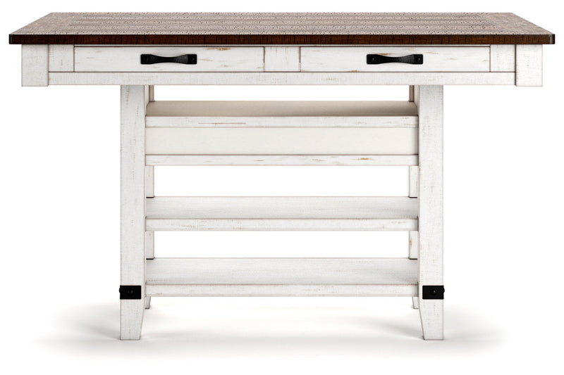 Valebeck Multi Counter Height Dining Table and 4 Barstools -  Ashley - DMV Furniture