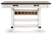 Valebeck Multi Counter Height Dining Table and 4 Barstools -  Ashley - DMV Furniture