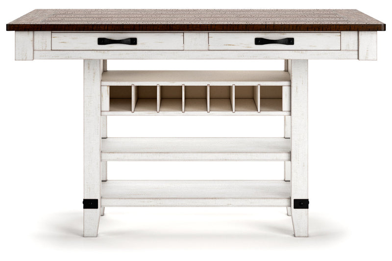 Valebeck Multi Counter Height Dining Table and 4 Barstools -  Ashley - DMV Furniture