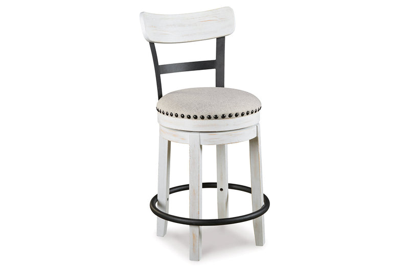 Valebeck Multi Counter Height Dining Table, 4 Barstools and Server -  Ashley - DMV Furniture