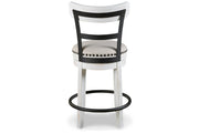 Valebeck Multi Counter Height Dining Table, 4 Barstools and Server -  Ashley - DMV Furniture