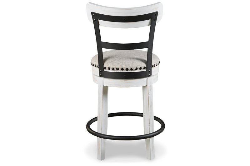Valebeck Multi Counter Height Dining Table, 4 Barstools and Server -  Ashley - DMV Furniture