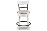 Valebeck Multi Counter Height Dining Table, 4 Barstools and Server -  Ashley - DMV Furniture