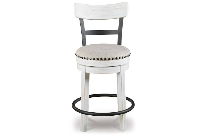 Valebeck Multi Counter Height Dining Table, 4 Barstools and Server -  Ashley - DMV Furniture
