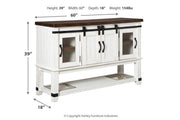 Valebeck Multi Counter Height Dining Table, 4 Barstools and Server -  Ashley - DMV Furniture