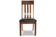 Ralene Medium Brown Dining Table and 6 Chairs and Bench -  Ashley - DMV Furniture