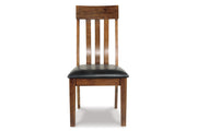 Ralene Medium Brown Dining Table and 4 Chairs and Bench -  Ashley - DMV Furniture