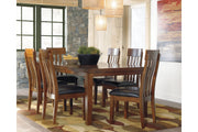 Ralene Medium Brown Dining Table and 6 Chairs -  Ashley - DMV Furniture