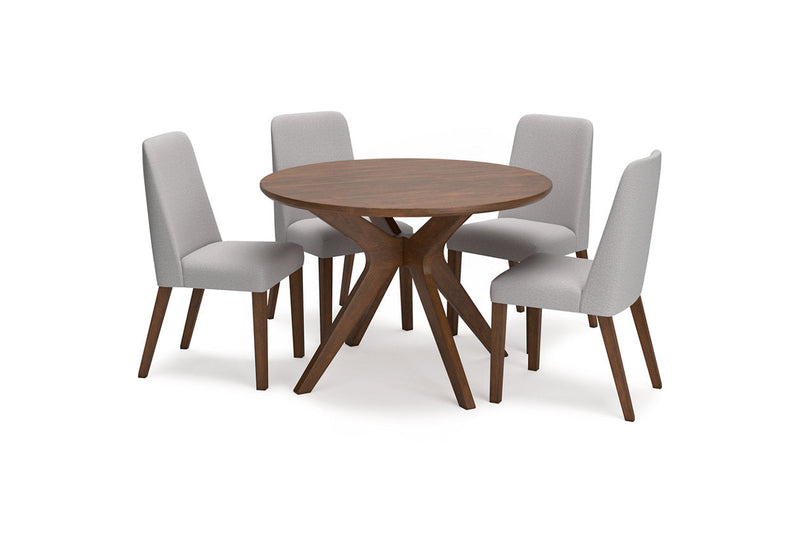 Lyncott Multi Dining Table and 4 Chairs -  Ashley - DMV Furniture