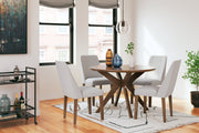 Lyncott Multi Dining Table and 4 Chairs -  Ashley - DMV Furniture