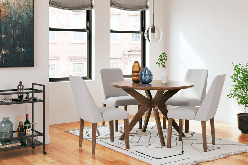 Lyncott Multi Dining Table and 4 Chairs -  Ashley - DMV Furniture