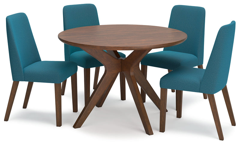 Lyncott Dining Table and 4 Chairs from Ashley - DMV Furniture
