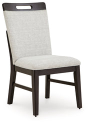 Neymorton Dining Table and 10 Chairs in Dark Grayish Brown from Ashley - DMV Furniture