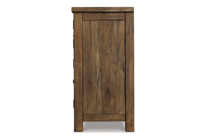 Moriville Grayish Brown Counter Height Dining Table with 4 Barstools, Bench, and Server -  Ashley - DMV Furniture