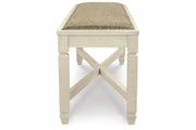Bolanburg Two-tone Dining Table, 6 Chairs, and Bench -  Ashley - DMV Furniture