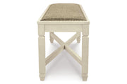 Bolanburg Antique White Dining Table with 4 Chairs and Bench -  Ashley - DMV Furniture